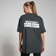 T-shirt z nadrukiem graficznym z kolekcji Move Club MP – Washed Black