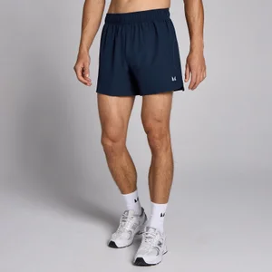 Męskie dzianinowe spodenki o wewnętrznej długości nogawki ok. 13 cm z kolekcji Training MP – granatowe - Size L