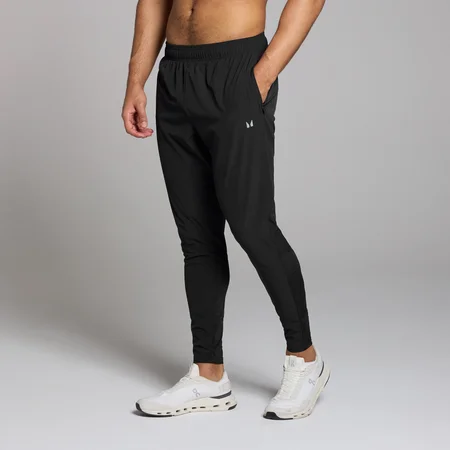 Męskie dzianinowe joggery z kolekcji Training MP – czarne