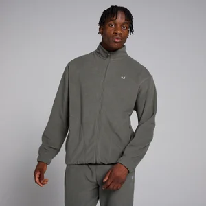 Męska bluza polarowa zapinana na suwak z kolekcji MP – Gun Metal - Size M
