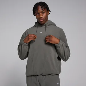Męska bluza polarowa wkładana przez głowę z kolekcji MP – Gun Metal - Size S