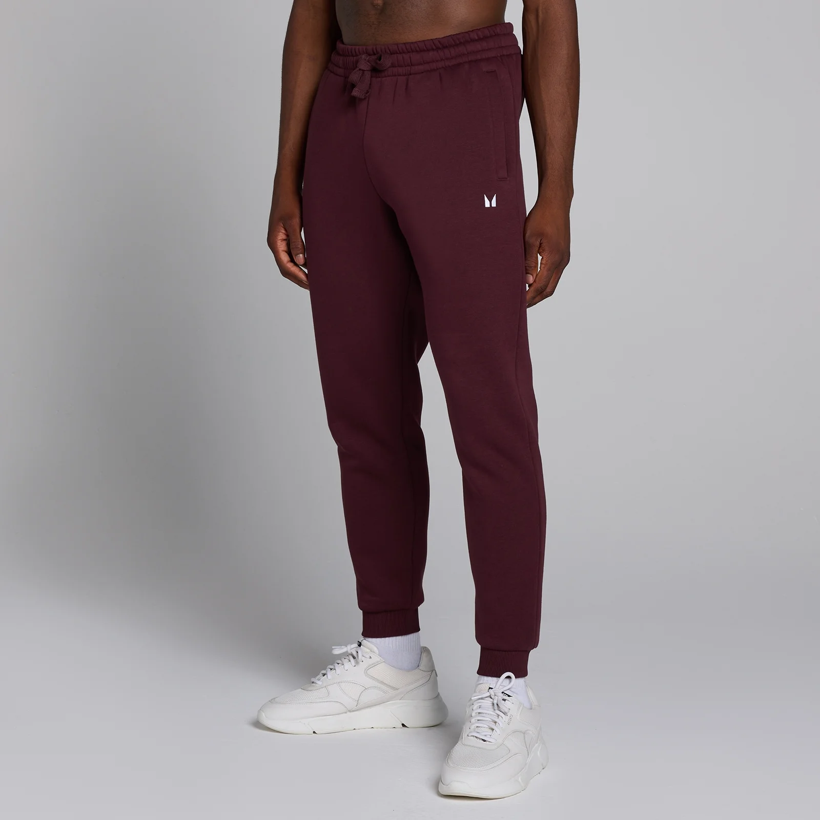 Męskie joggery z kolekcji Rest Day MP – Deep Berry - S Obraz 1