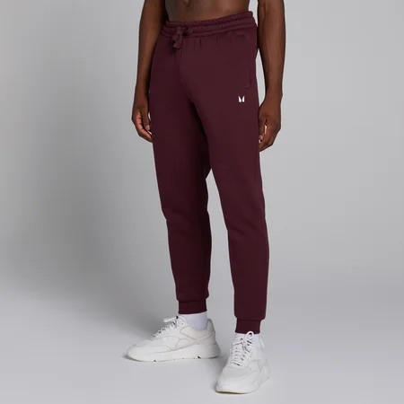 Męskie joggery z kolekcji Rest Day MP – Deep Berry