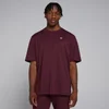 Męski T-shirt oversize z kolekcji Rest Day MP – Deep Berry