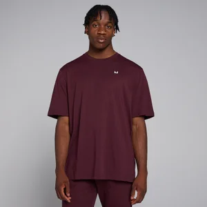 Męski T-shirt oversize z kolekcji Rest Day MP – Deep Berry - Size XS