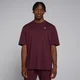 Męski T-shirt oversize z kolekcji Rest Day MP – Deep Berry