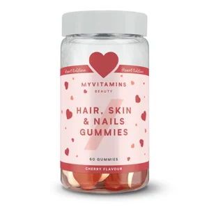 Hair, Skin & Nails Gummies – serduszka dwuwarstwowe - Flavour Cherry