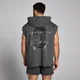 Męska kamizelka z kapturem z kolekcji Origin Graphic MP – Washed Grey