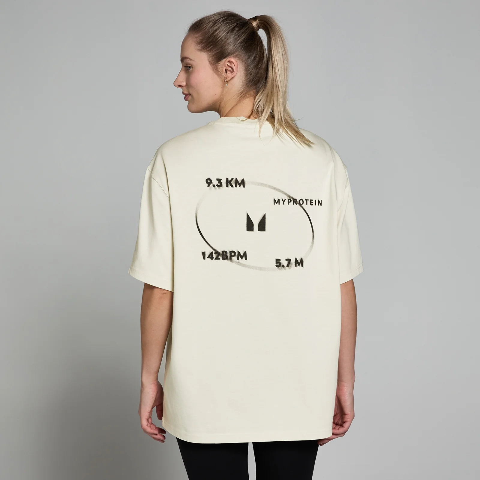 Damski T-shirt z kolekcji Tracking Graphic MP – Natural - S-M Obraz 1