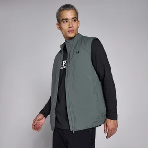 Męska ocieplana kamizelka z kolekcji Lifestyle MP – Moss Grey - Size S