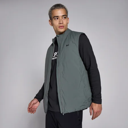 Męska ocieplana kamizelka z kolekcji Lifestyle MP – Moss Grey