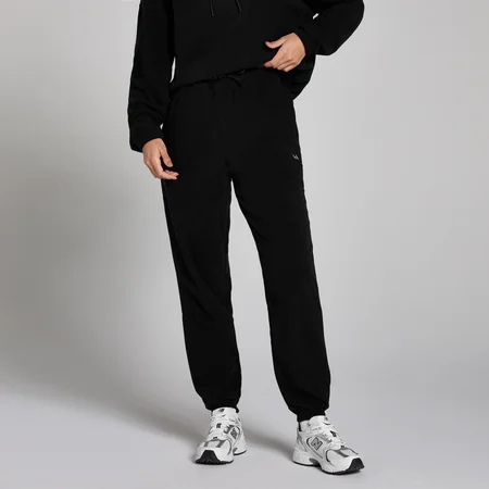 Damskie joggery polarowe z kolekcji MP – czarne