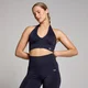 Damski bezszwowy stanik z dekoltem typu halter z kolekcji Tempo MP – Deep Navy