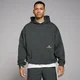 Bluza oversize z kapturem z kolekcji Lifestyle MP – Washed Black