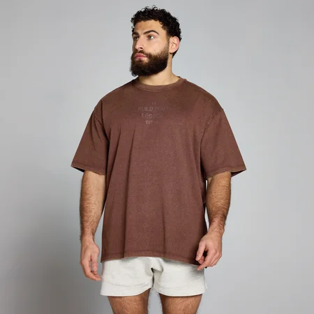 T-shirt z efektem sprania z kolekcji Origin Graphic MP – Penny