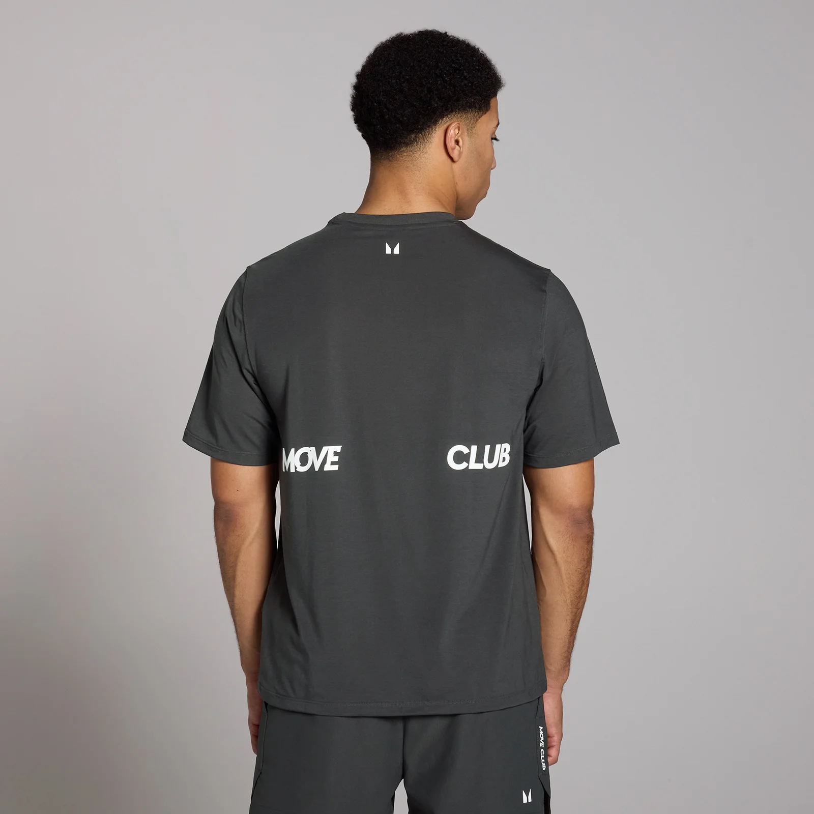 Męski T-shirt oversize z kolekcji Tempo Graphic MP – czarny - S Obraz 1