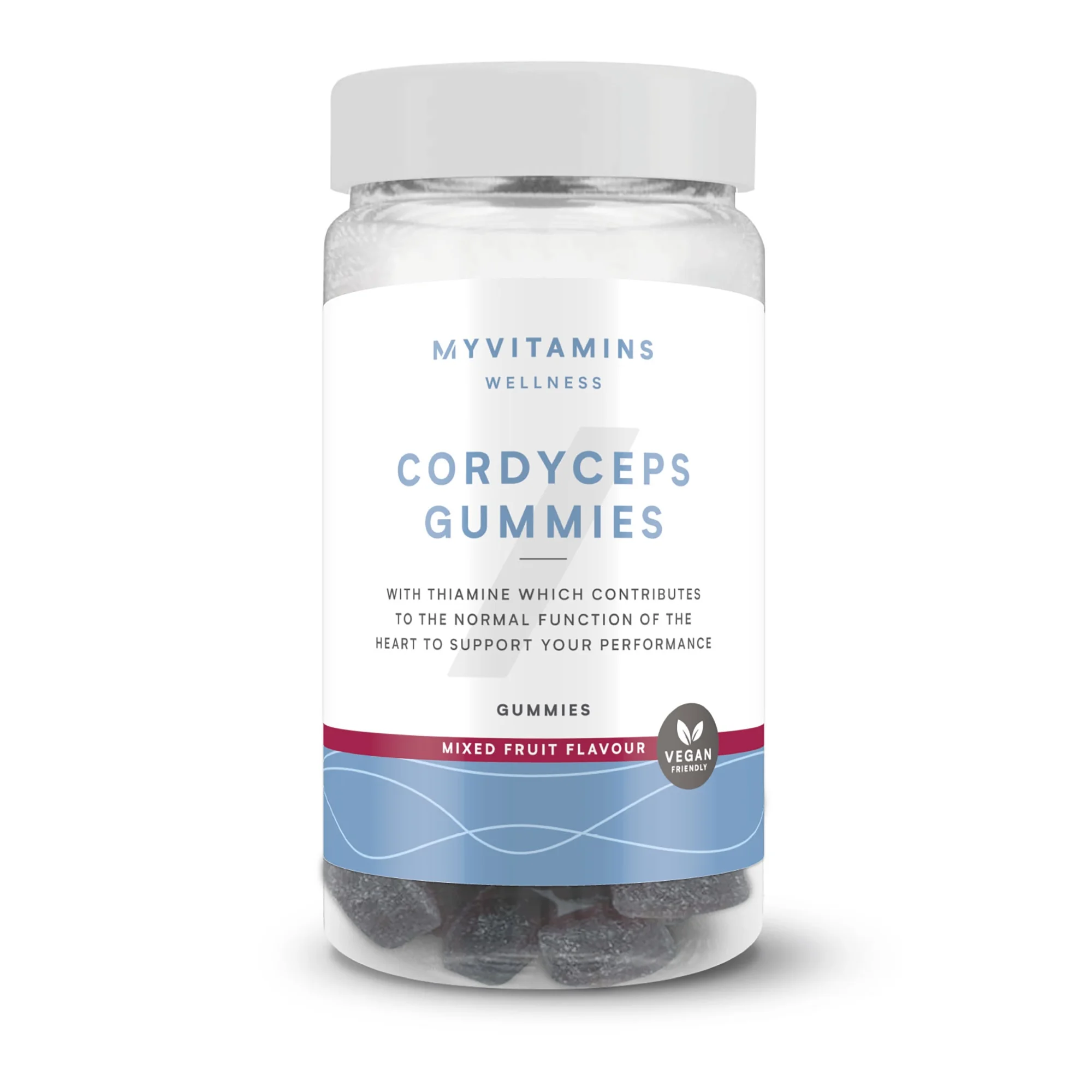 Mushroom Gummies - 60gummies - Cordyceps (Perform) - Mixed Fruit Obraz 1