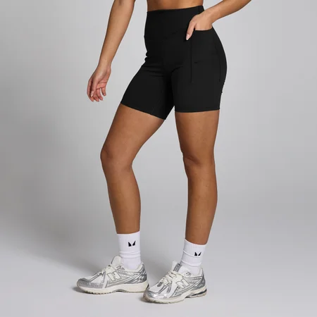 Damskie spodenki treningowe z kolekcji Lifestyle MP – czarne