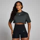 Damski krótki T-shirt z kolekcji Origin Graphic MP – Washed Black