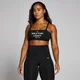 Damski stanik sportowy z kolekcji Origin Graphic MP – czarny