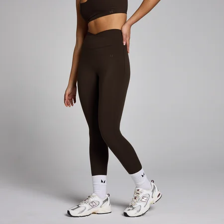 Damskie legginsy z kolekcji Tempo MP – Coffee