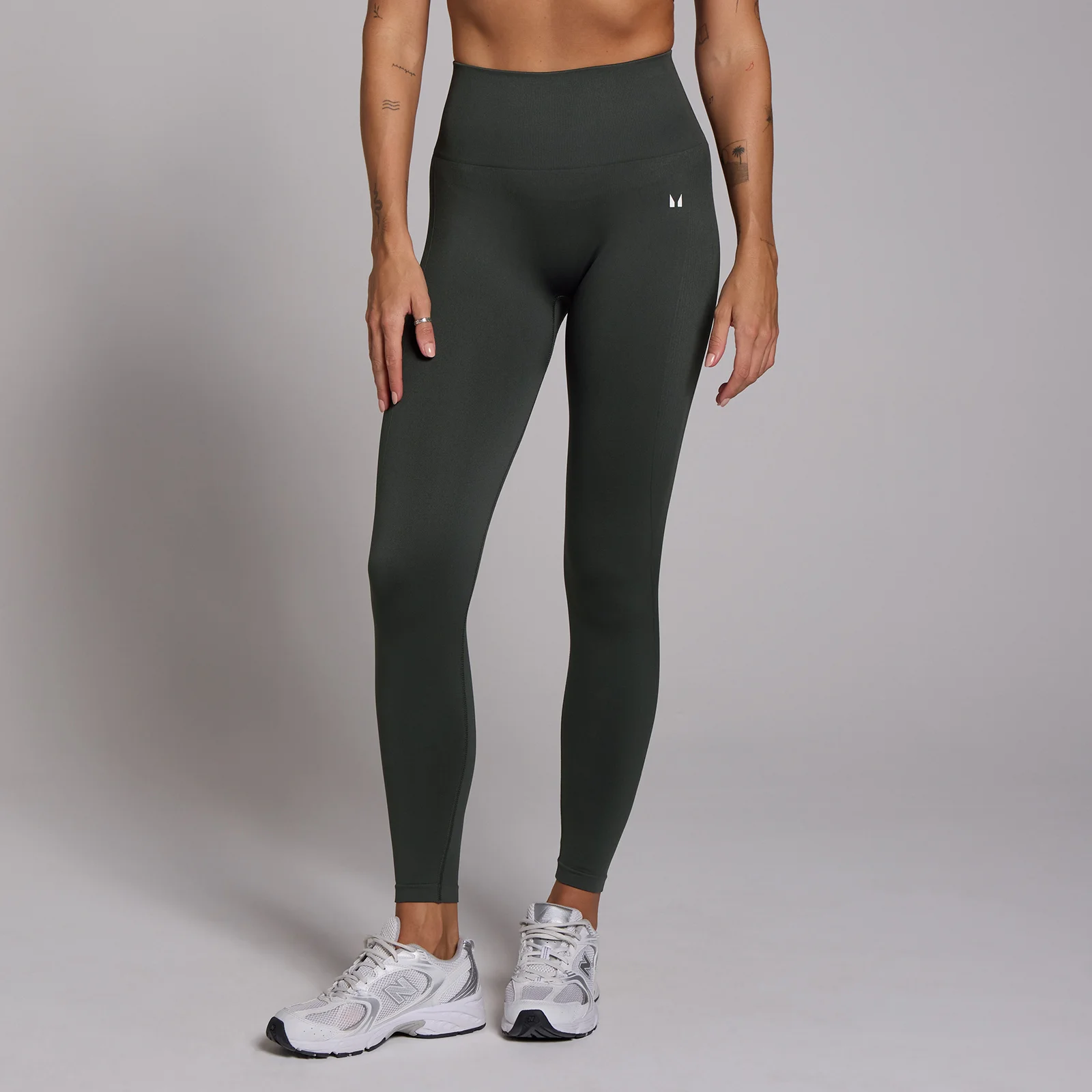 Damskie legginsy bezszwowe o długości 7/8 z kolekcji Shape MP - L Obraz 1