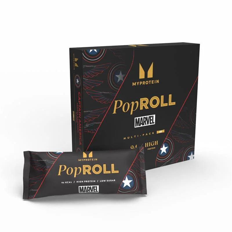 Pop Rolls - 3 x 27g - Captain America - Vanilla Raspberry Obraz 1
