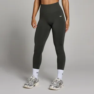 Damskie Legginsy Bezszwowe MP Tempo - Nocny Szary - Size XL