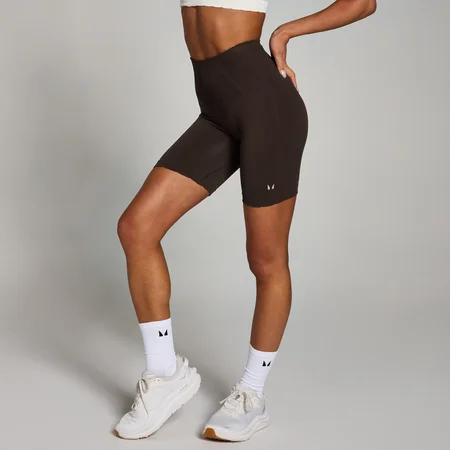 Damskie spodenki rowerowe z kolekcji Tempo Ultra MP – Ground Coffee