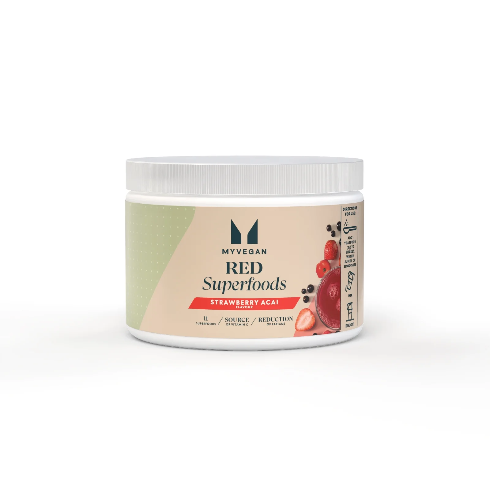Red Superfoods - 50servings - Strawberry Acai Obraz 1