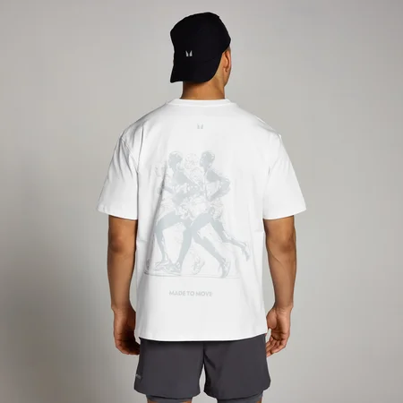 T-shirt do biegania z grafiką z kolekcji Velocity Ultra MP – biały
