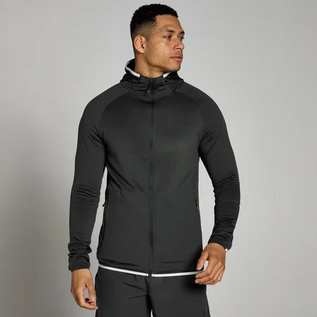 Męska lekka bluza z kapturem z kolekcji Tempo MP – Washed Black