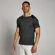 Męska koszulka treningowa z kratkowanej tkaniny z kolekcji Tempo MP – Washed Black