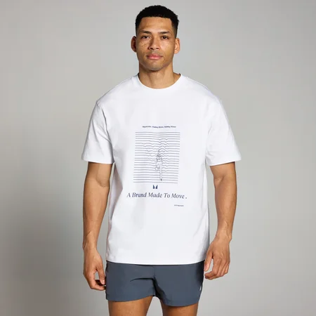 T-shirt z kolekcji Swim Graphic MP – biały