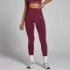 Damskie legginsy bezszwowe z kolekcji Tempo MP – Red Wine