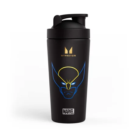 Shaker Myprotein Wolverine z metalu z recyklingu – czarny