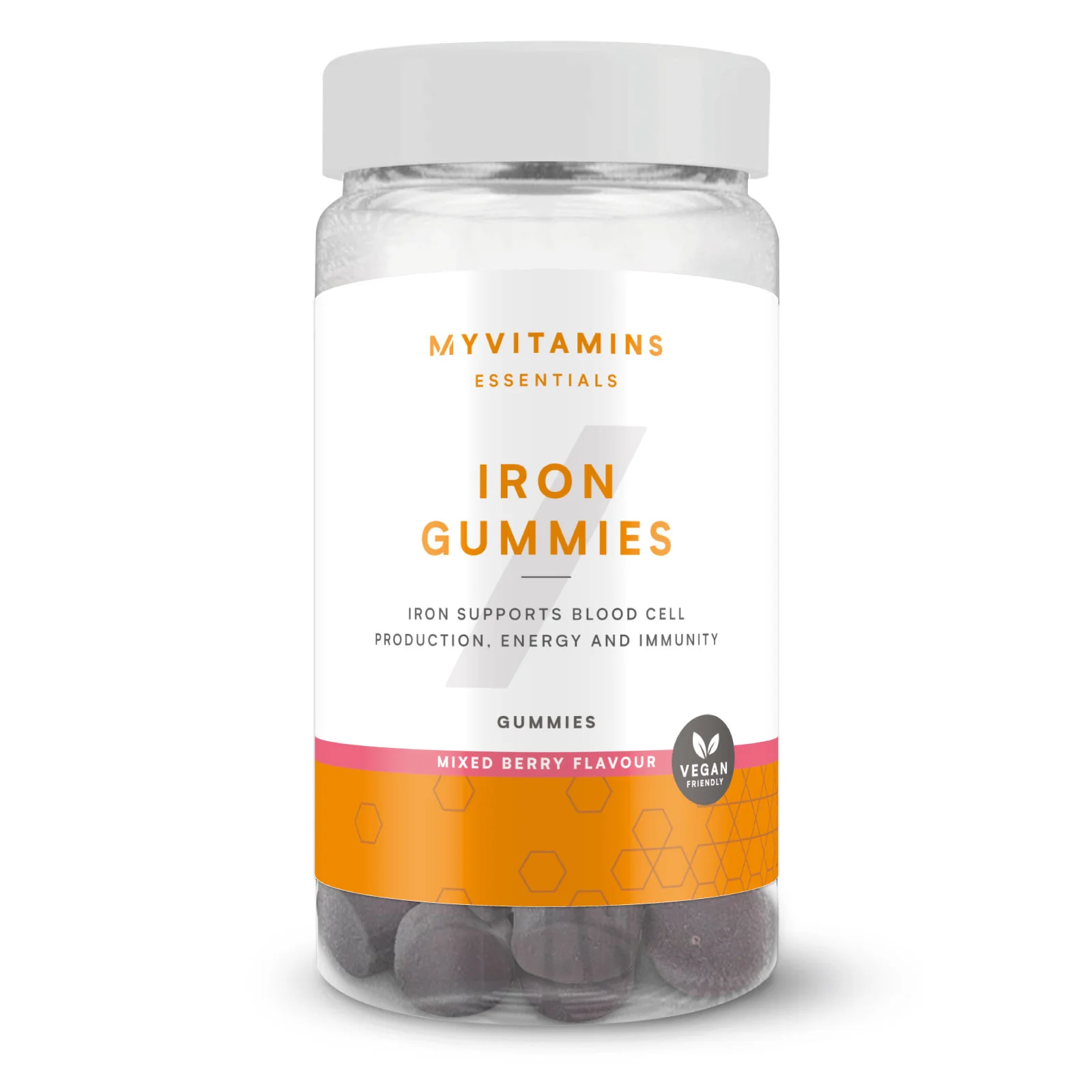 Iron Gummies - 30servings - Mieszanka jagodowa Obraz 1