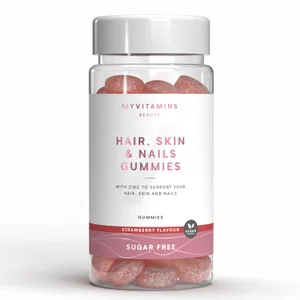 Żelki Hair, Skin & Nails Gummies bez cukru - Flavour Sugar Free Strawberry