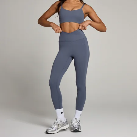 Damskie legginsy z kolekcji Tempo MP – Charcoal Blue