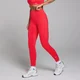 Damskie legginsy z kieszeniami z kolekcji Active MP – Scarlet