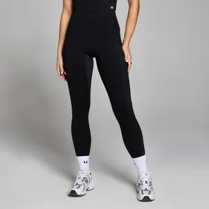 Damskie Legginsy MP Active z Kieszeniami - Czarny - Size XS