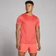 Męski melanżowy T-shirt z kolekcji Tempo MP – Coral Red