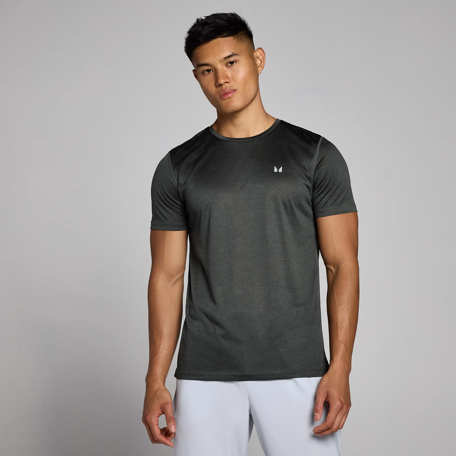 Męski melanżowy T-shirt z kolekcji Tempo MP – Washed Black - M Obraz 1