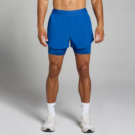 Męskie spodenki 2 w 1 z kolekcji Tempo MP – True Blue
