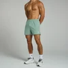 Męskie spodenki o wewnętrznej długości nogawki ok. 13 cm ze wstawkami z kolekcji Tempo MP – Pale Green