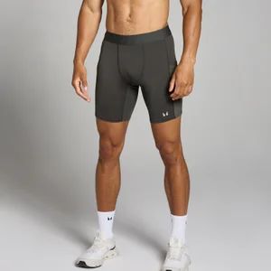 Męskie spodenki bazowe z kolekcji Tempo MP – Night Grey - Size XS