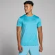 Męski melanżowy T-shirt z kolekcji Tempo MP – Cyan