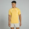 Męski T-shirt ze wstawkami z kolekcji Tempo MP – Sunny Yellow