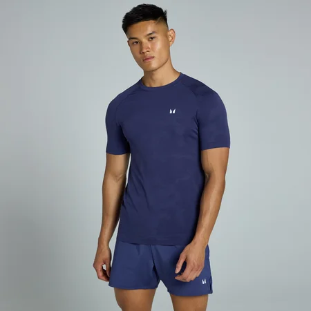 Męski bezszwowy T-shirt z kolekcji Tempo MP – Dusk