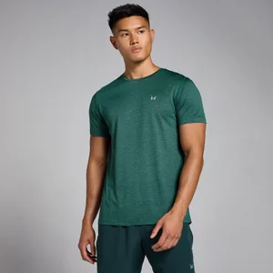 Męski melanżowy T-shirt z kolekcji Tempo MP – Deep Green - Size S